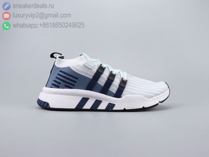 ADIDAS EQT SUPPORT MID ADV PK WHITE BLUE UNISEX RUNNING SHOES